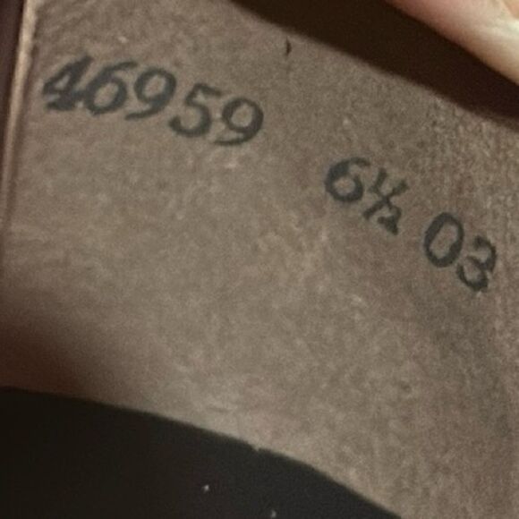 NWOT Paul Green Munchen Loafer Block Heels Square Toe Burgundy Leather Size 6.5 - Picture 9 of 9